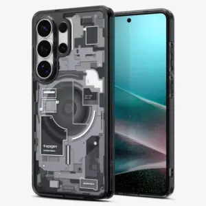 Samsung Galaxy S26 Ultra Case Ultra Hybrid Zero One Magfit Spigen - Black - Alezay Kuwait - Spigen Kuwait