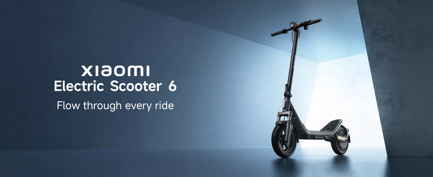 Xiaomi Electric Scooter 6 GL Banner - Xiaomi Kuwait - Alezay Kuwait